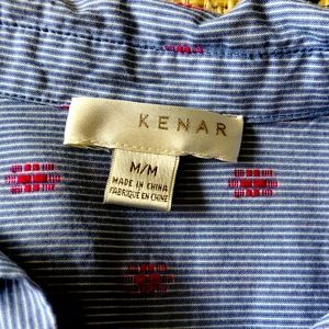 Kenar M Collard Bell shirt